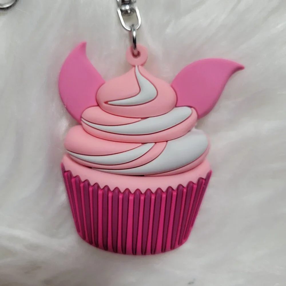 Loungefly Piglet Cupcake Keychain